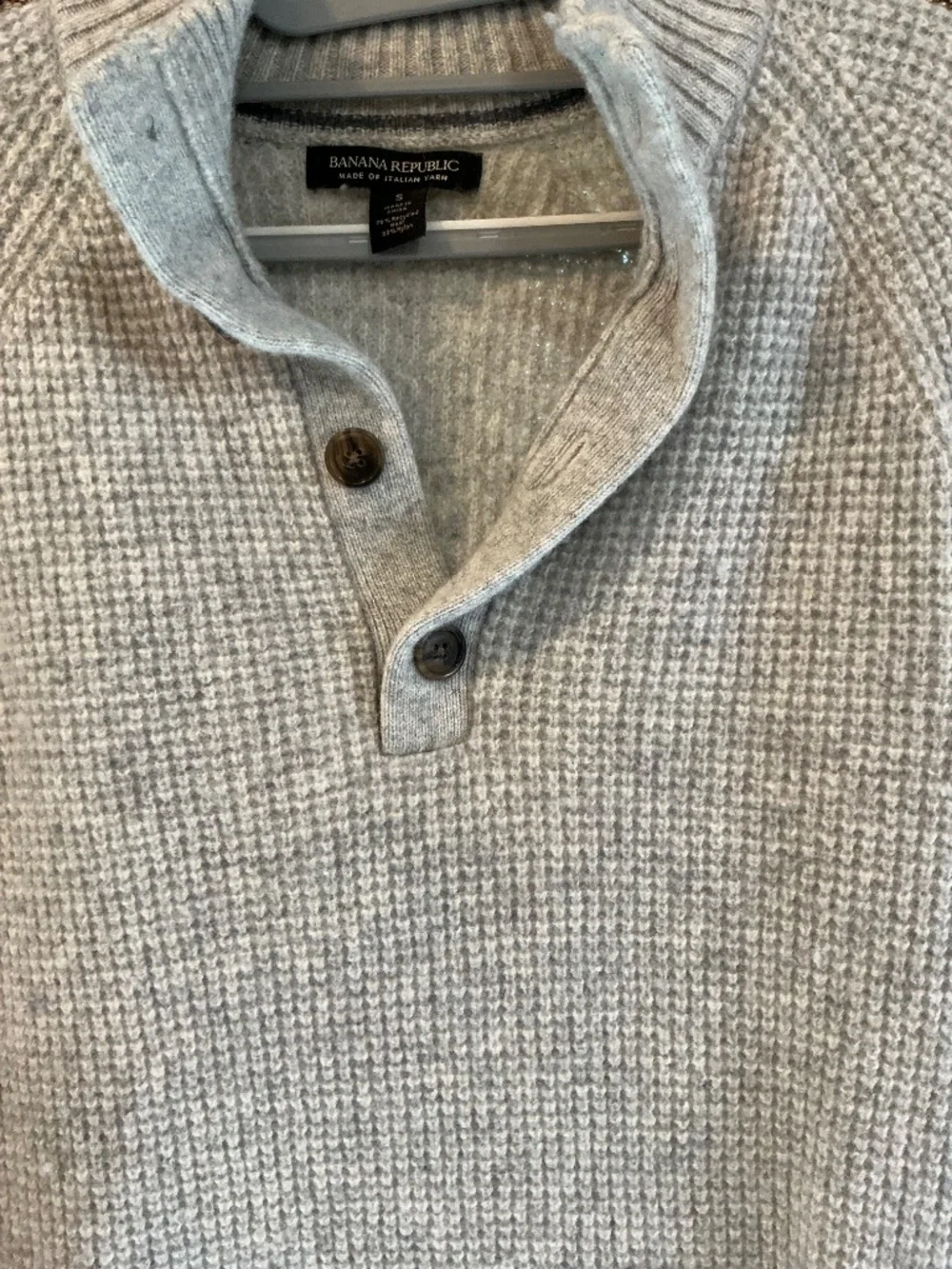 Mens banana republic sweater